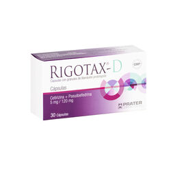 Rigotax-D x 30 Cápsulas con Gránulos de Liberación Prolongada