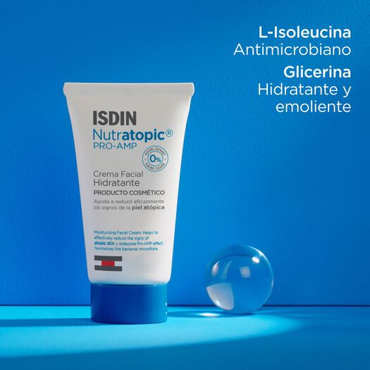 Isdin Crema Facial Nutratopic® Pro-AMP x 50 mL, , large image number 3