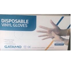 GUANTES DE VINILO TALLA L CS 100 Unidades