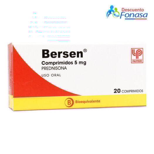 Bersen 5 mg x 20 Comprimidos, , large image number 0