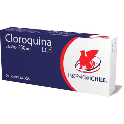 Cloroquina 250 mg x 20 Comprimidos CHILE, , large image number 0