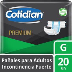 Pañal Premium Cotidian Adulto G 20 Un