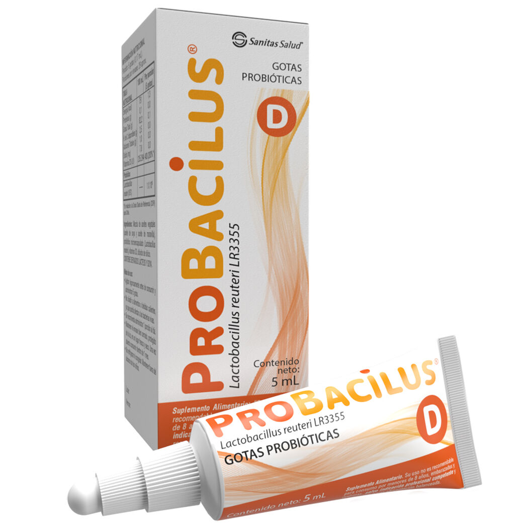 Probacilus Gotas Probioticas 5Ml, , large image number 0