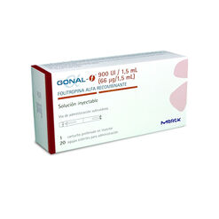 Gonal-F 900 UI/1,5 ml x 1 vial soluci&oacute;n inyectable
