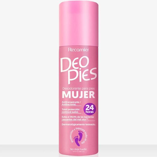 Desosdorante Deo Pies Spray Mujer 260 mL, , large image number 0