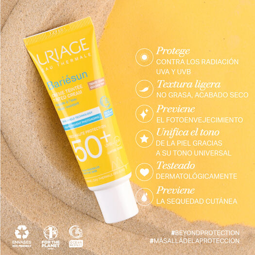 Bariésun Crema con Color Dorado SPF50+ 50ml , , large image number 4