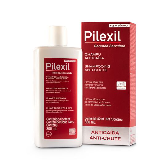 Pilexil Champu Anticaida x 300 mL Shampoo, , large image number 0