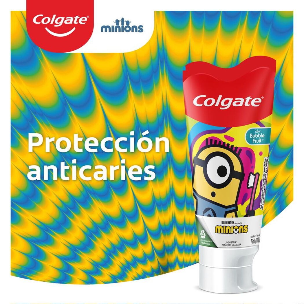 Pasta Dental Colgate Infantil Minions 100 g, , large image number 3