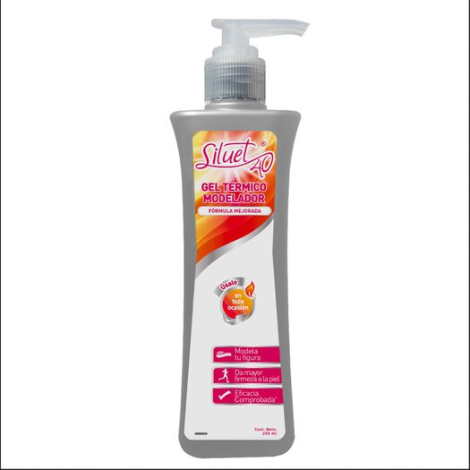 Crema Siluet 40 Gel Termico 200ml, , large image number 0