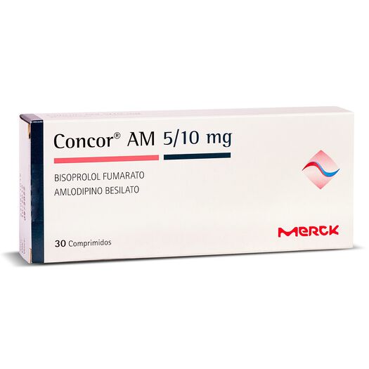 Concor AM 5 mg/10 mg x 30 Comprimidos, , large image number 0