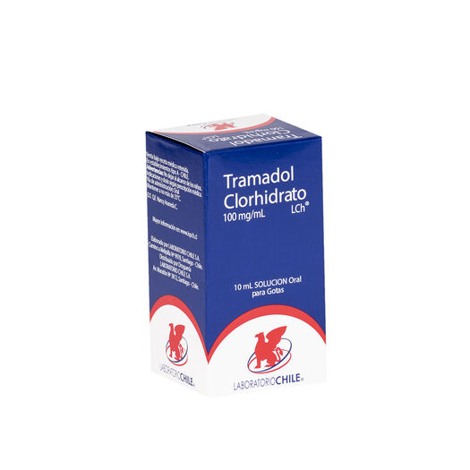 Tramadol 100 mg/ml x 10 ml Solución Oral para Gotas CHILE, , large image number 0