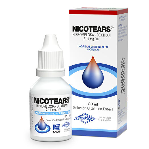 Nicotears x 20 mL Solución Oftálmica, , large image number 0