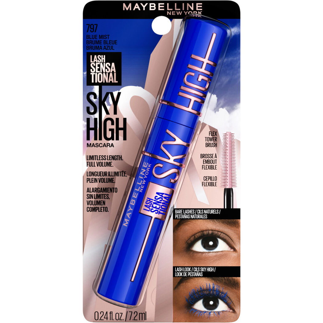 Máscara Maybelline Sky High Blue Mist, , large image number 3