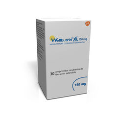 Wellbutrin XL 150 mg x 30 Comprimidos Recubiertos De Liberacion Extendida