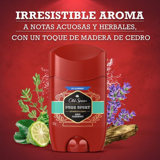 Old Spice Desodorante Barra Pure Sport x 50 g, , large image number 2