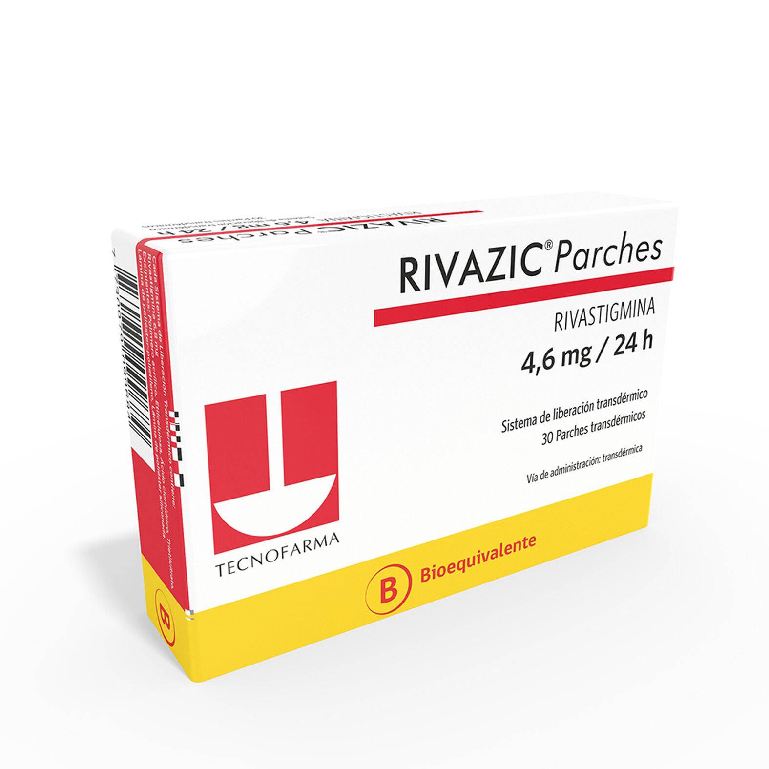 Rivazic 4.6 mg x 30 parches