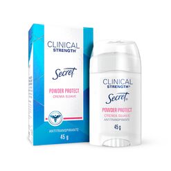 Crema Antitranspirante Secret Clinical Strength Powder Protect 45 g