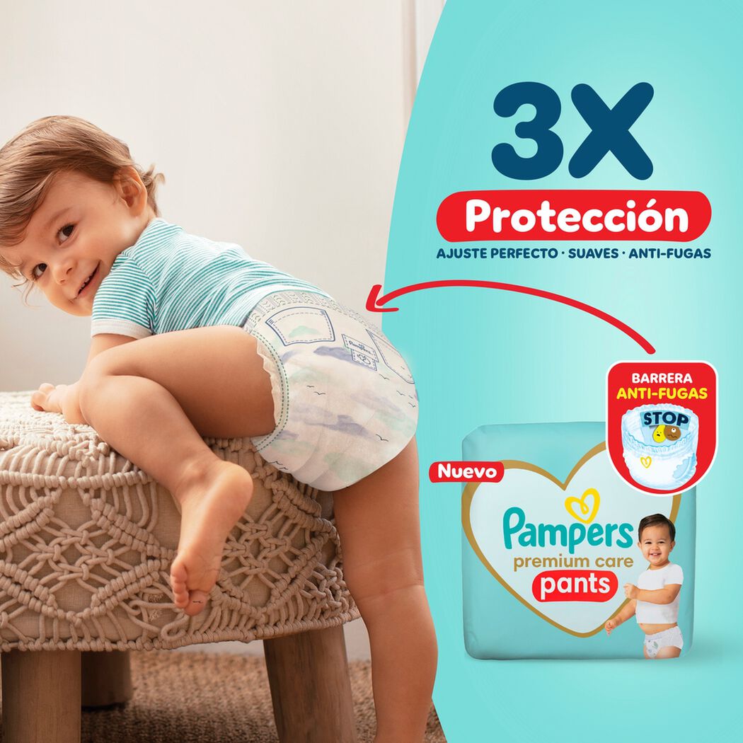 Pañales Pampers Pants Premium Care XG 52 un, , large image number 4