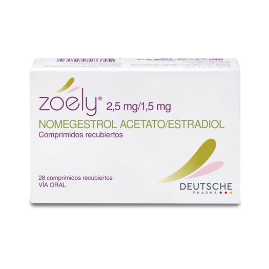Zoely 28 Comprimidos Recubiertos, , large image number 0