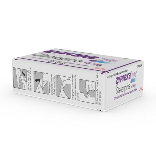 Zyprexa Zydis 10 mg 14 Comprimidos Bucodispersables, , large image number 1