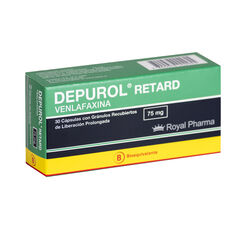 Depurol Retard 75 mg x 30 Cápsulas Con Gránulos De Liberación Prolongada