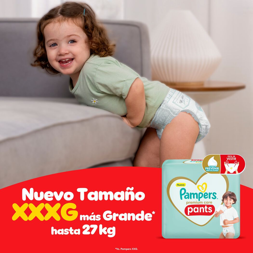 Pañales Pampers Pants Premium Care XXXG 46 un, , large image number 4