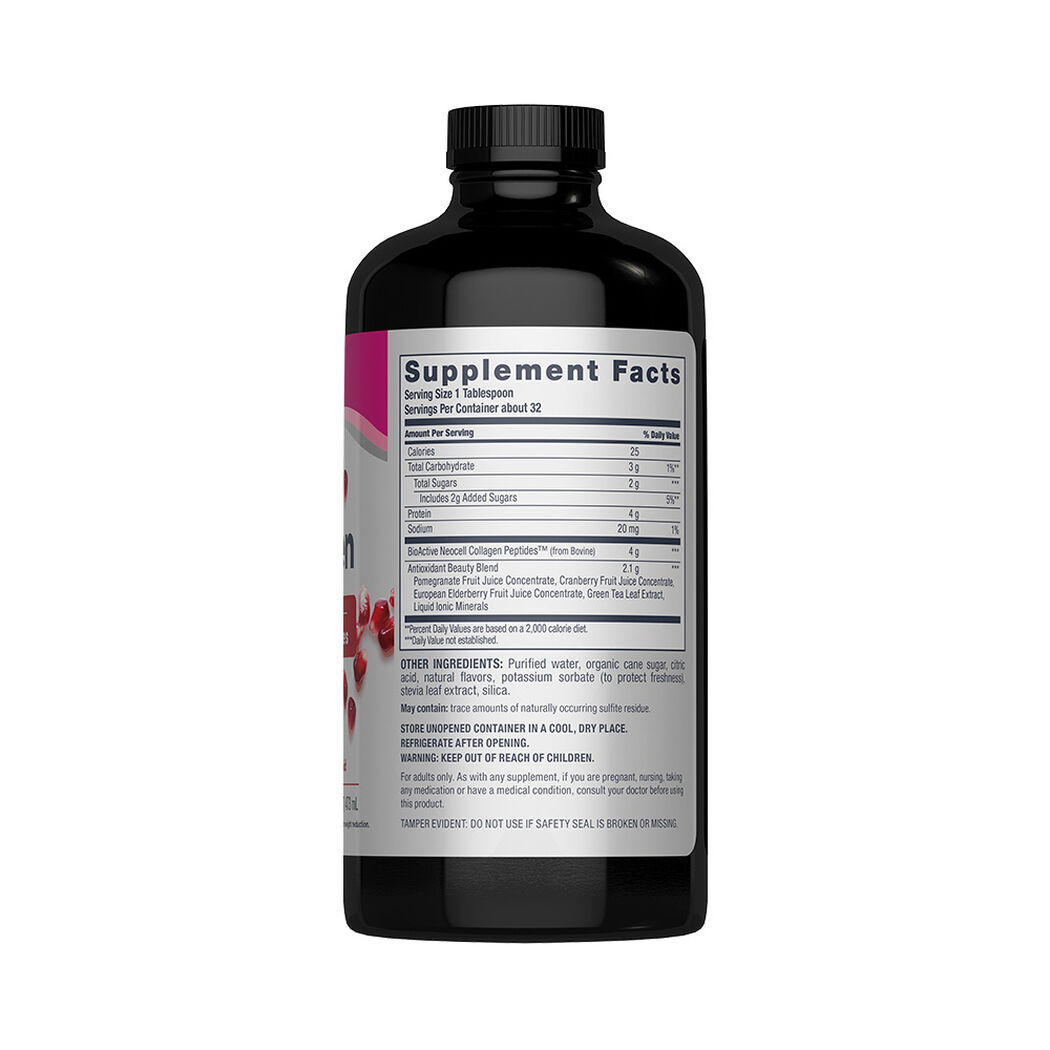 Colageno Liquido Neocell Sabor Granada 473ml, , large image number 1