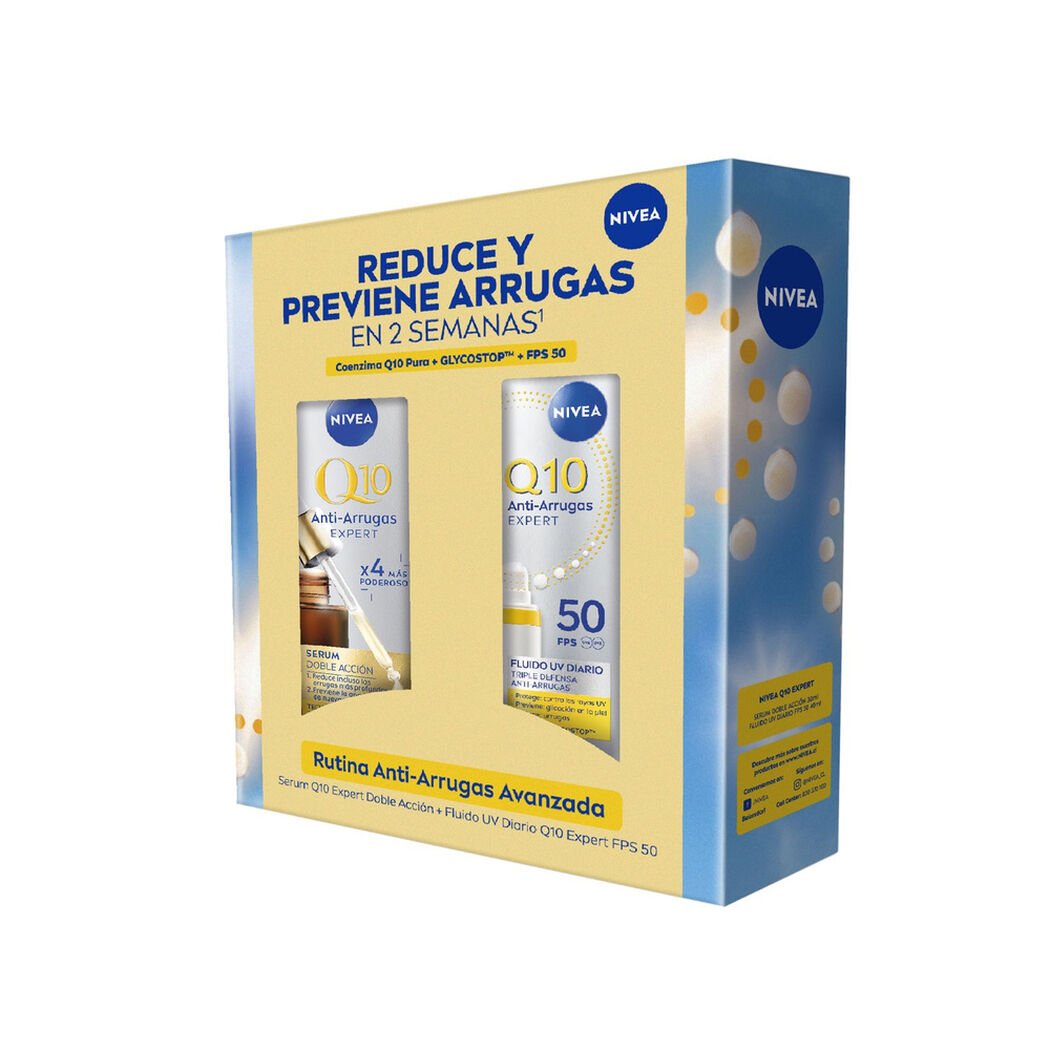 Pack Nivea Q10 S&eacute;rum Dual + Flu&iacute;do UV D&iacute;a de la madre 2026, , large image number 3
