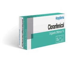 Cloranfenicol 1 % x 3.5 g Ungüento Oftálmico HOSPIFARMA CHILE LTD