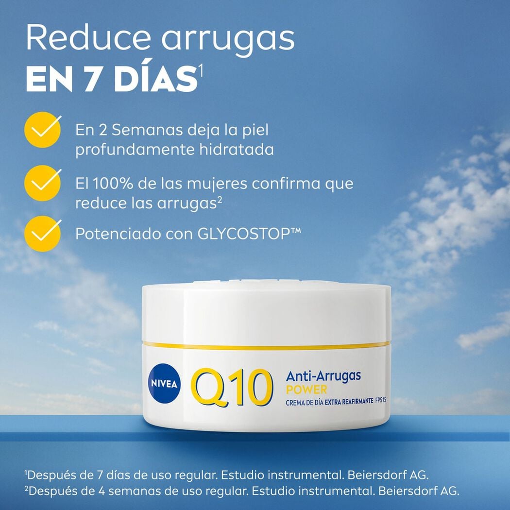 Crema Nivea Q 10 Anti Arrugas D&iacute;a 50 mL, , large image number 1