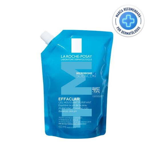 Gel Effaclar + M La Roche Posay Refill 400Ml, , large image number 0