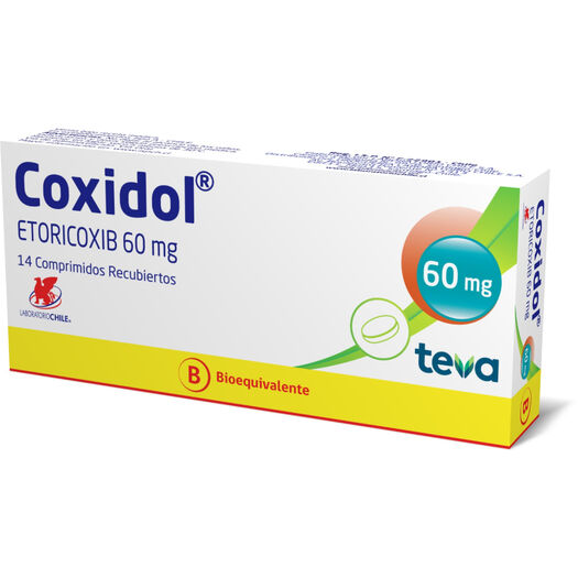 Coxidol 60 mg x 14 Comprimidos Recubiertos, , large image number 0