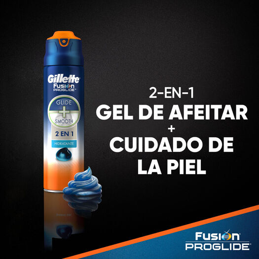 Gillette Gel de Afeitar Fusion Proglide, 200 ml, , large image number 2