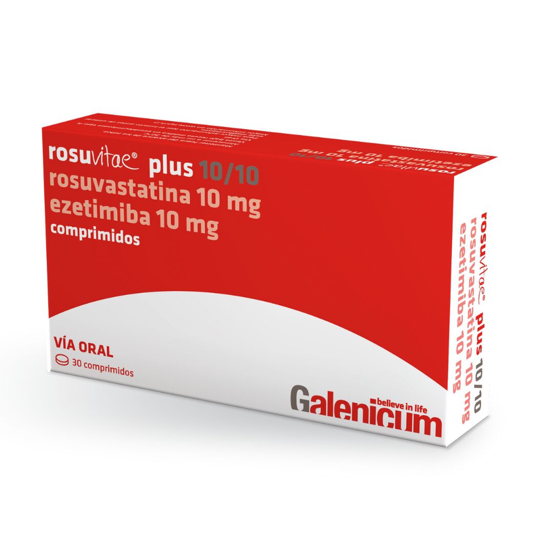 Rosuvitae Plus 10/10 mg X 30 Comprimidos, , large image number 0