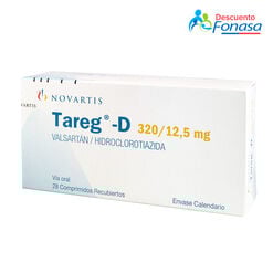 Tareg D 320 mg/12.5 mg x 28 Comprimidos Recubiertos