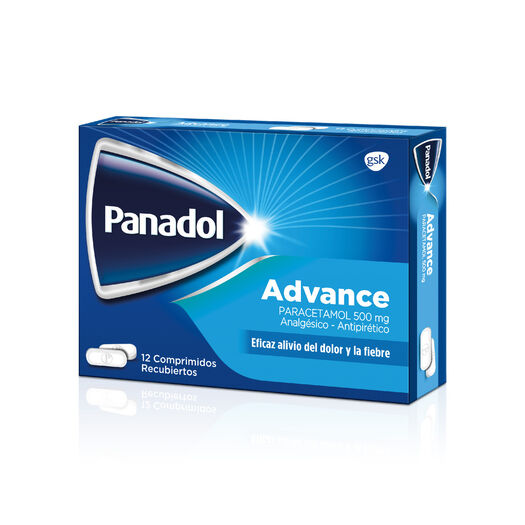 Panadol Advance 500mg x 12 Comprimidos, , large image number 1