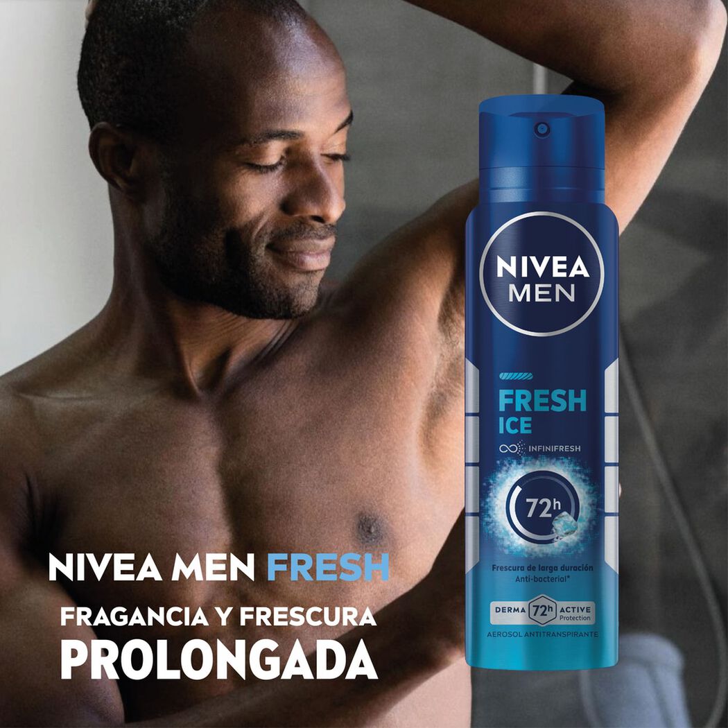 Desodorante en Spray Nivea Men Fresh Ice 150 ml, , large image number 2