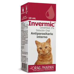 Vet. Invermic Gato 2 % x 10 ml Solución Oral para Gotas