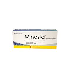 Minosta 2 mg 28 Comprimidos