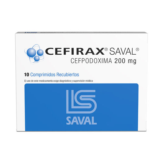 Cefirax 200 mg x 10 Comprimidos Recubiertos, , large image number 0
