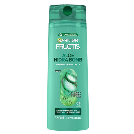 Fructis Shampoo Aloe Hidra Bomb x 350 mL, , large image number 1