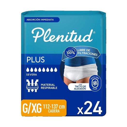 Ropa Interior Plenitud Protect Plus G/XG 24 un, , large image number 0