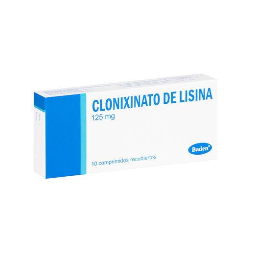 Clonixinato de Lisina 125 mg x 10 Comprimidos BYB FARMACEUTICA LTDA, , large image number 0