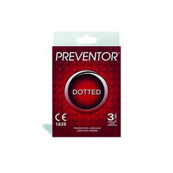 Preservatidos Lubricados Preventor Dotted x 3 unidades