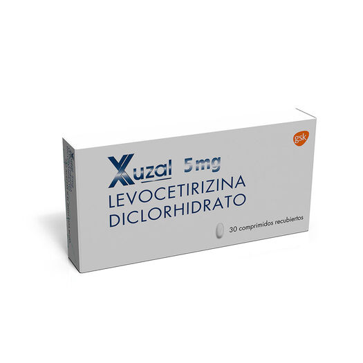 Xuzal 5 mg x 30 Comprimidos Recubiertos, , large image number 0