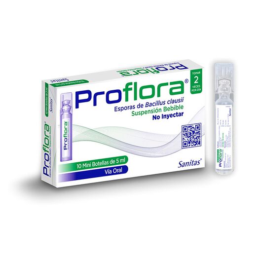 Proflora 5 mL x 10 Mini Botellas Suspension Bebible Oral, , large image number 0