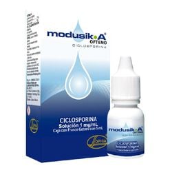 Modusik-A Ofteno 0.1 % x 5 ml Solución Oftálmica