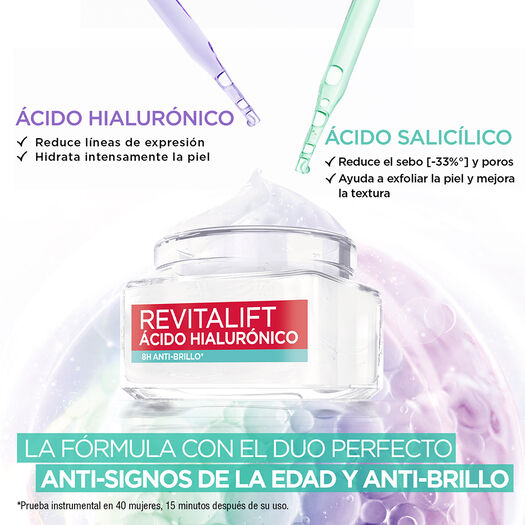 Crema Gel Oil Control Revitalift Ácido Hialurónico 50ml, , large image number 3
