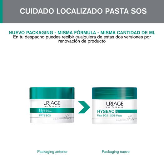 Pasta Secante Imperfecciones Hyséac 15gr Uriage, , large image number 1