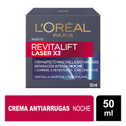 Loreal Crema Revitalift Laser Noche x 50 mL